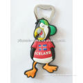 3d soft rubber magnetic rubber bottle openers